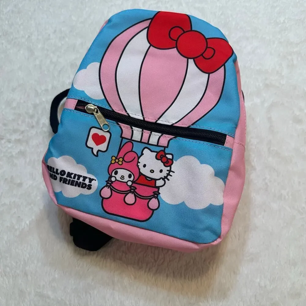 New Hello Kitty Mini Backpack Hot Air Balloon Hello Kitty Mini Bag